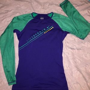 Nike pro workout long sleeve